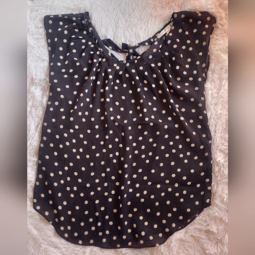 Lauren Conrad Polka Dot Top